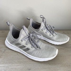 Adidas Cloudfoam Pure 8078 Running Shoes Sneakers Womens 6.5 Grey